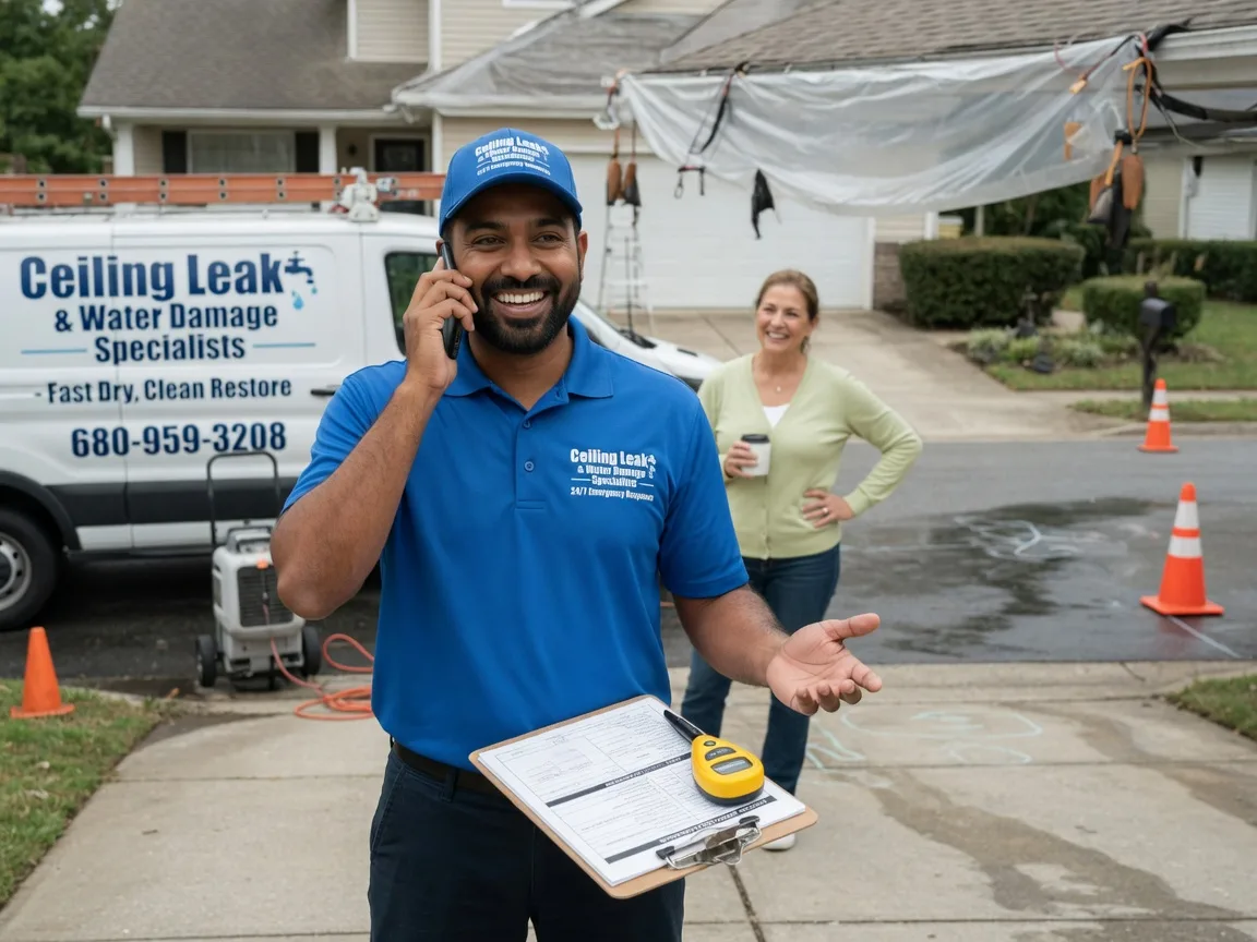 Ceiling Leak Cleanup Bandon, OR FAQs